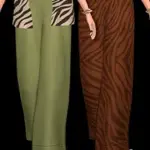 Palazzo Pants - Safari Collection