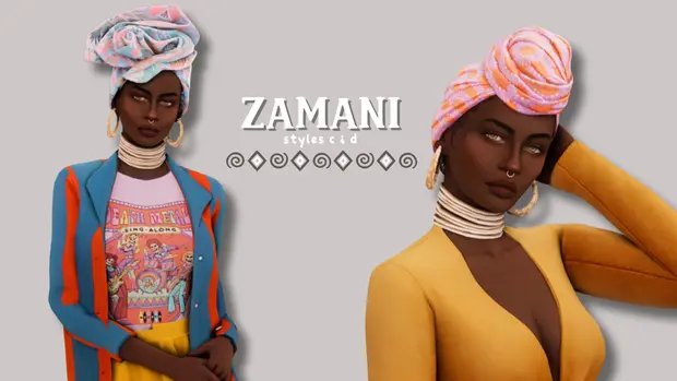 Zamani Headwear Recolors Styles C & D