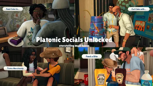 More Platonic Social Interactions