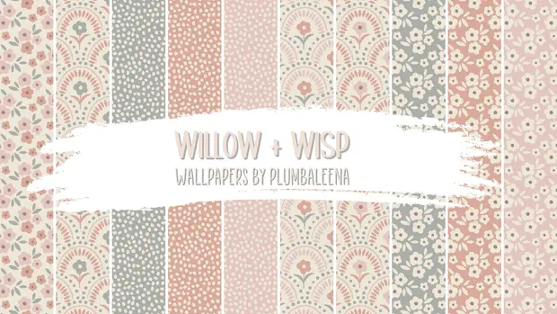 Willow + Wisp Wallpapers by Plumbaleena