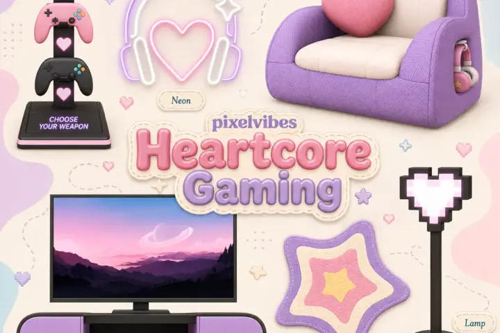 Сет для геймера "Heartcore Gaming"
