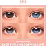 HETEROCHROMIA EYES FOR KIDS UPDATE SECOND EYE ADD-ONS FOR CHILDREN