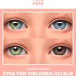 HETEROCHROMIA EYES FOR KIDS UPDATE SECOND EYE ADD-ONS FOR CHILDREN