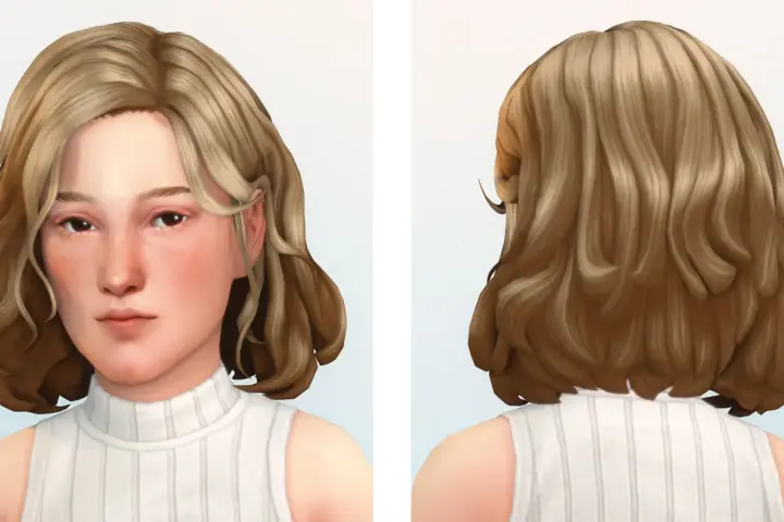 clumsyalien Marjorie Hair (Kids Conversion)