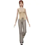 Straight Line Jeans