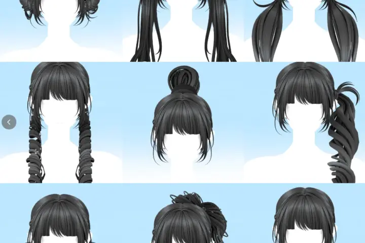 Reception Hair + 44 Basic Hair Sets