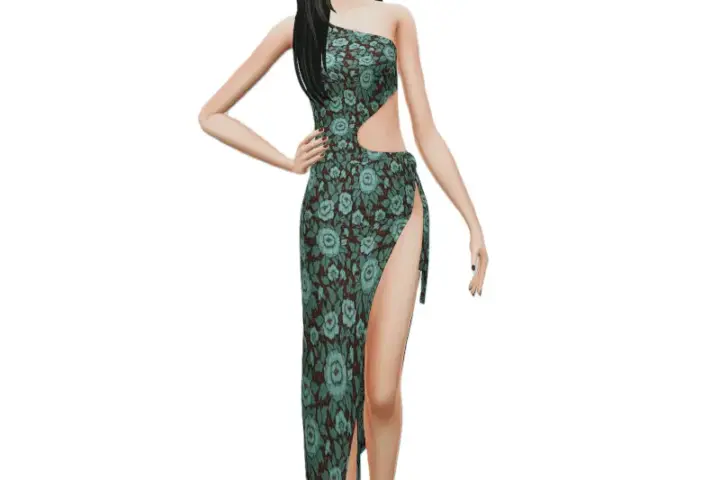 Floral Fancy Dress
