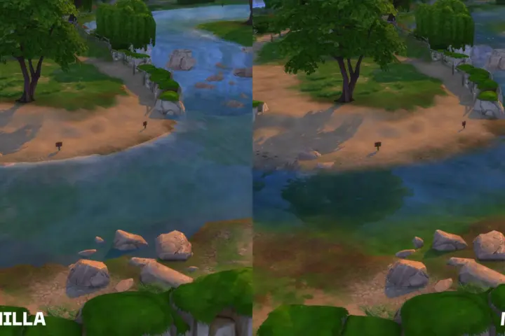 Vibrant Water Visuals