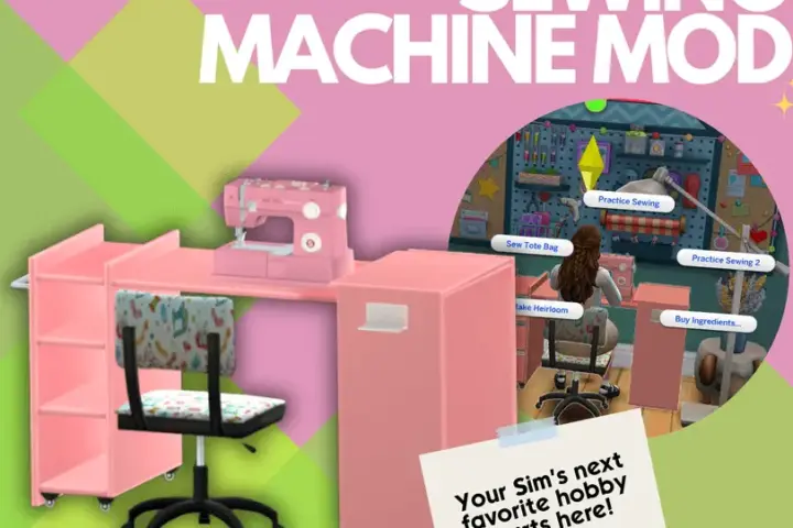 Modern Sewing Machine