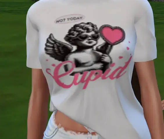 NOT TODAY Oversized T-Shirt