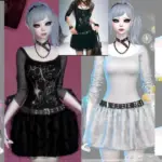 Violett choker
