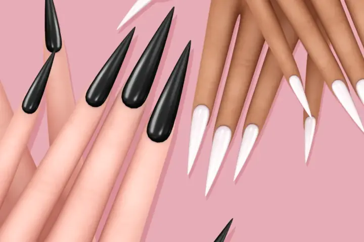 Sharp Gel Nails