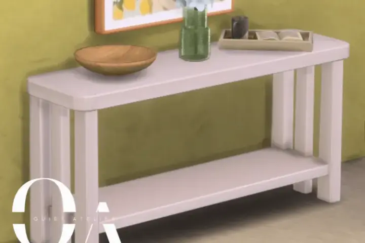 Quiet Atelier - Slatted Console