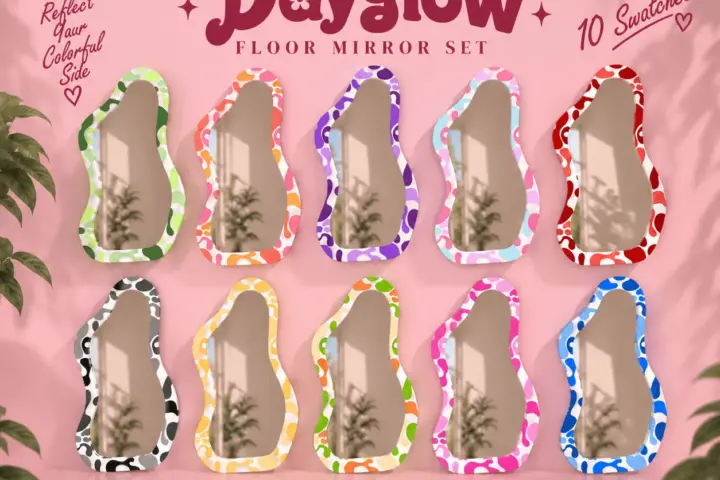 Dayglow — Floor Mirror Set