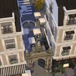 Street in Paris - Hotel, Restaurant, Nail Salon, Apartments | No CC