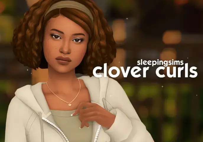 прическа - clover curls