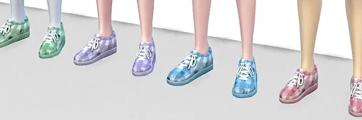 Misty shoes - 7 Swatches