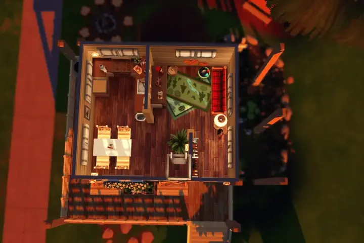 Elegant treehouse