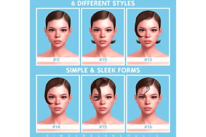 💇🏻‍♀️BACKSTAGE — sleek hairstyles collection 💇🏻‍♀️