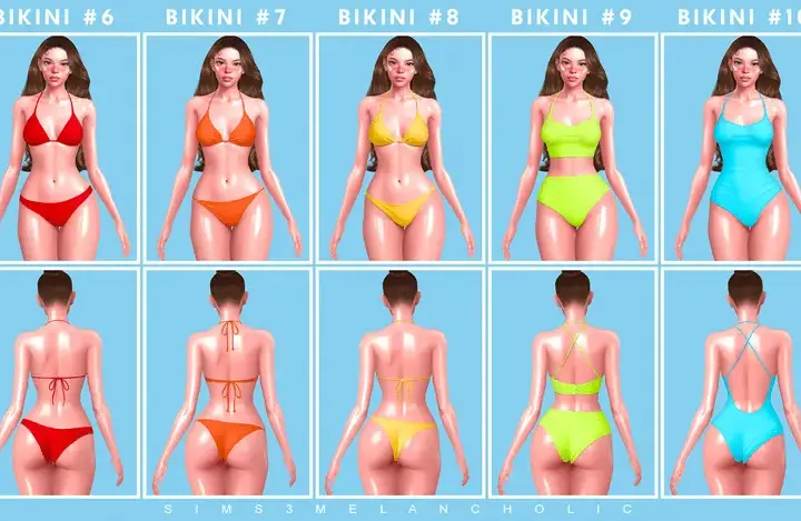 2D Bikini #6 - 10