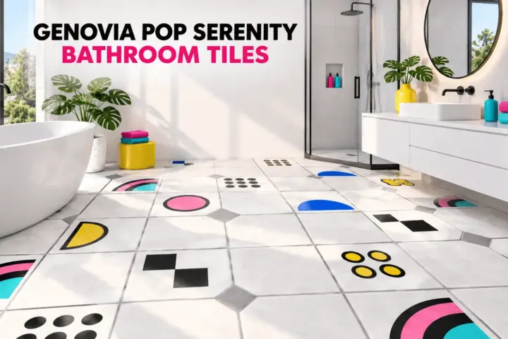 Genovia Flooring • Pop Serenity Bathroom Tiles