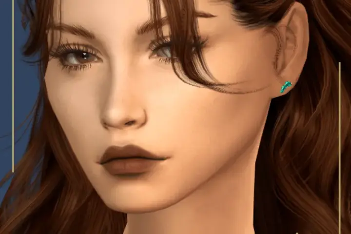 Falling Leaf Studs