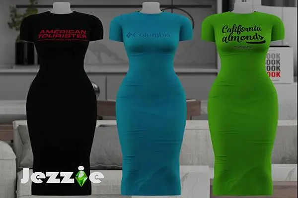 JEZZIE.TS4 VESHU DRESS