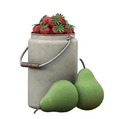 KHD Saffron Strawberry Jar