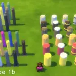 City Bollard Poles (Set)