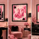 Genovia Wall Art • Pink Luxe Collection