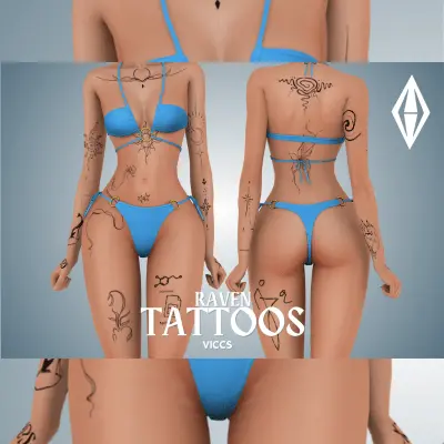 VICCS_ RAVEN TATTOOS (TEEN-ELDER)