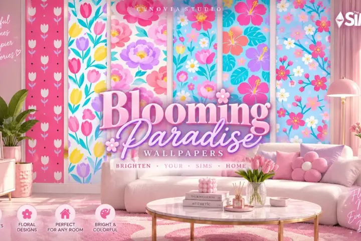 Genovia Wallpaper • Blooming Floral