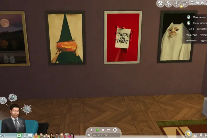Halloween Wall Decor Art Set