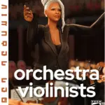 Orchestra Violinists Set | Animated Deco Sims