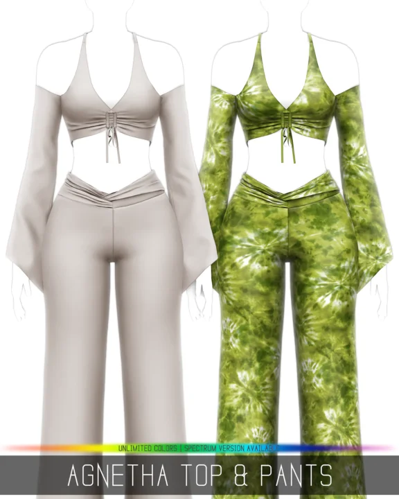 Simpliciaty's Agnetha Top & Pants