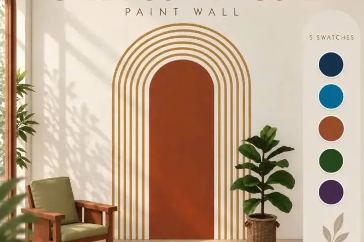 Greek Corner Cove Paint Wall