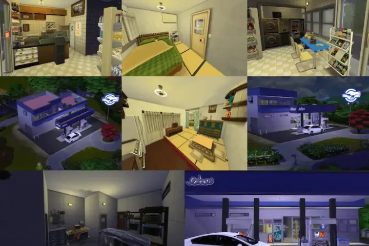 Mini Gas Station / Bodega & Owner Lot New