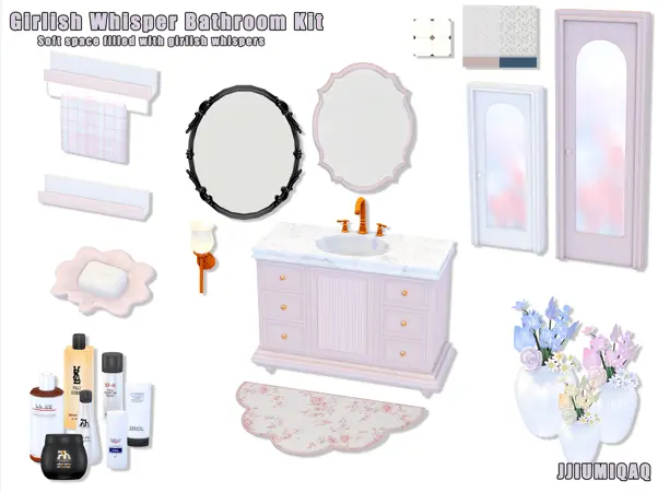 JIUMIQAQ Girlish Whisper Bathroom Kit