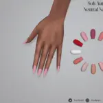 Soft Autumn Neutral Nails