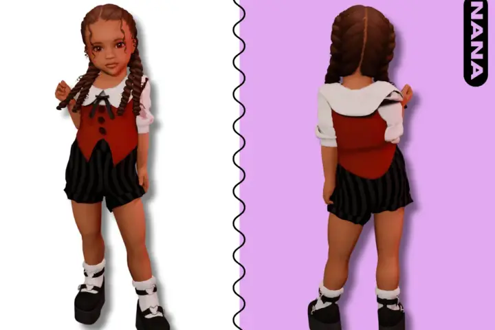 NANA7 - (Nellie) Outfit for Toddler