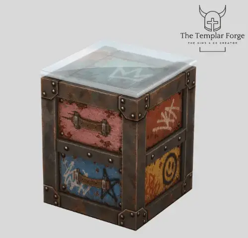 Graffiti Nightstand
