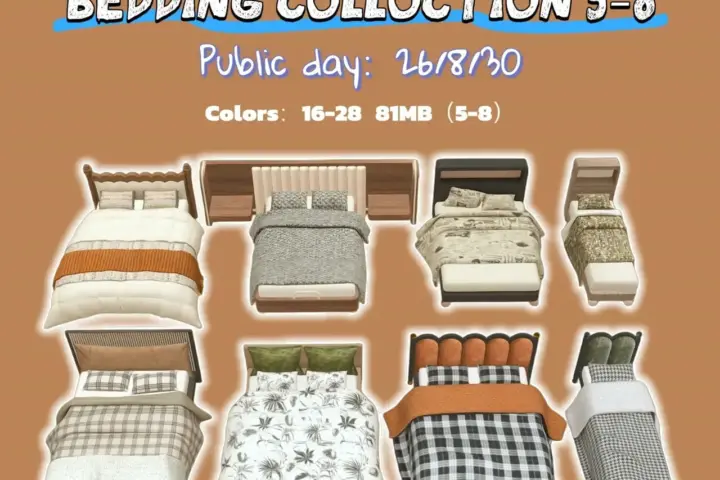 Bedding Collection 1- 8