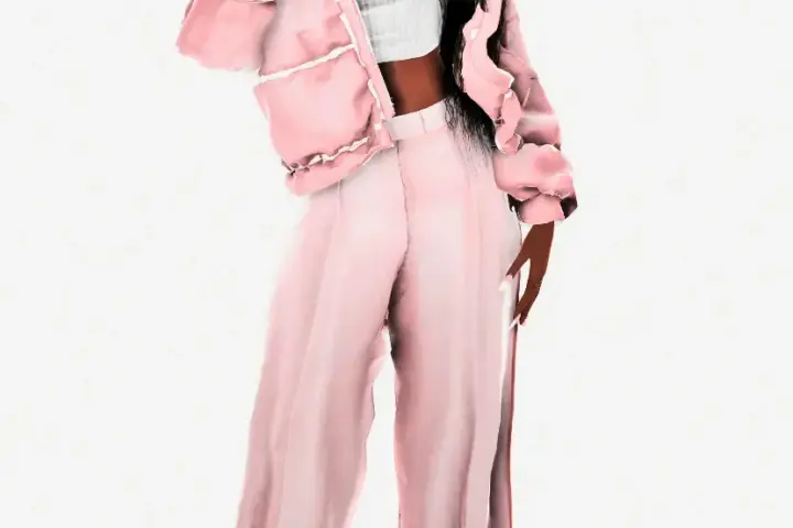 Autumn looks with a pink accent part 1