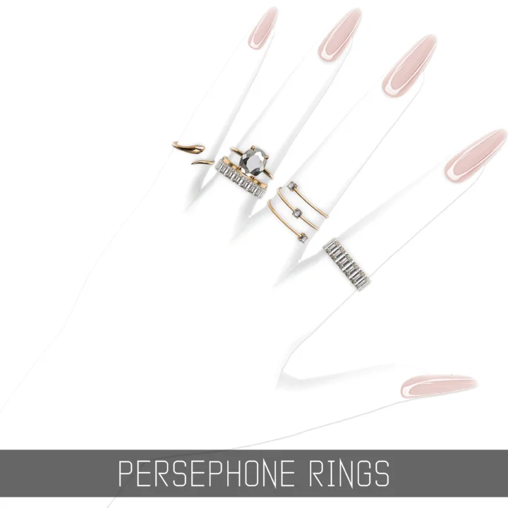 Simpliciaty's Persephone Rings