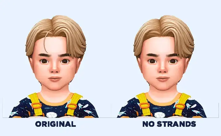 Leonardo Hair - Toddlers Version