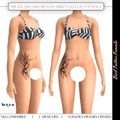 Bird Tattoo Female