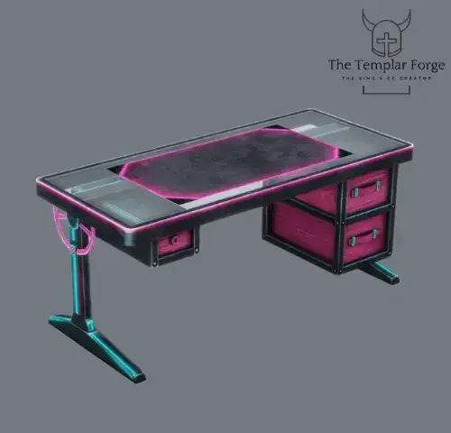Cyberpunk Desk