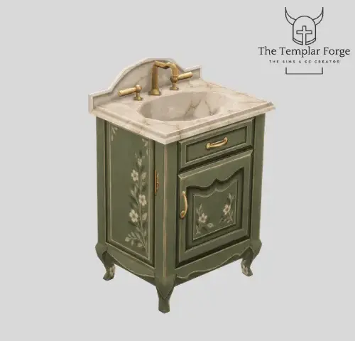 Cottagecore Cabinet Sink