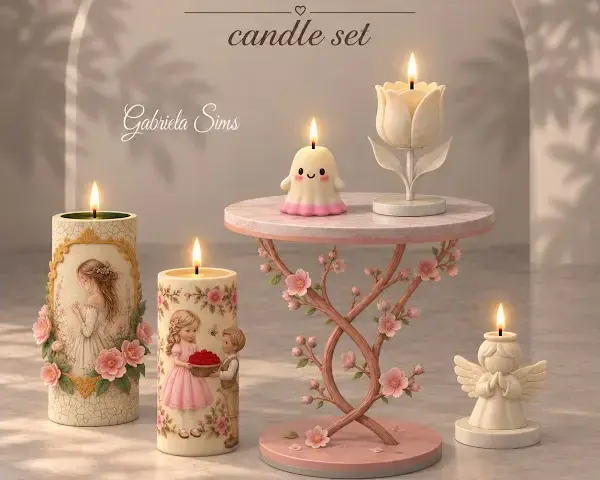 GM-HOME DECO CANDLE SET