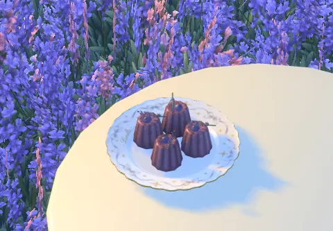 Lavender Twilight Canelé